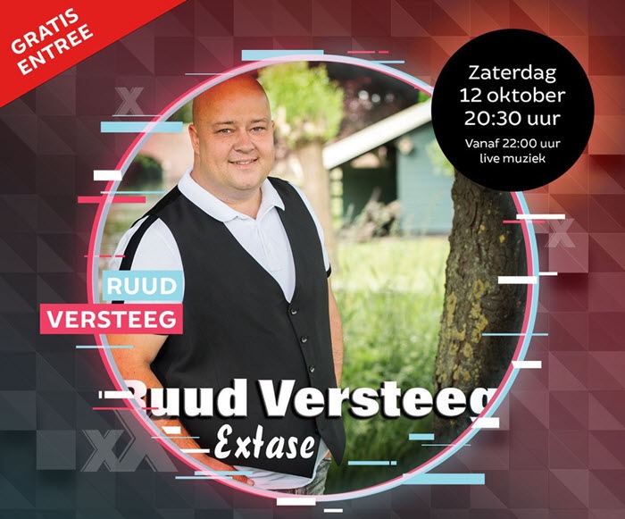 Ruud Versteeg live in het theatercafé