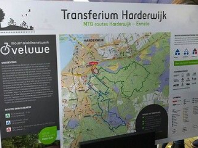 Mountainbikeroute Harderwijk Ermelo officieel geopend