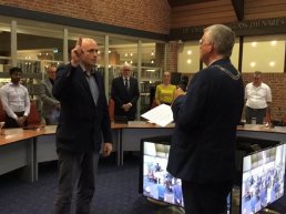Gert Jan Brouwer beëdigd tot fractievertegenwoordiger van VVD Ermelo