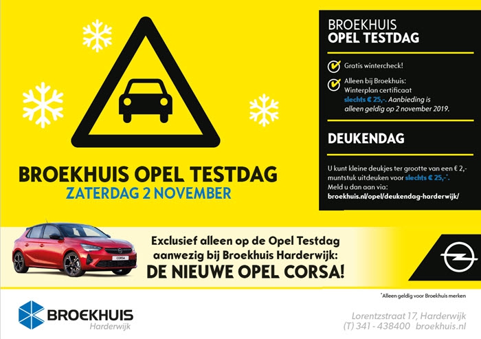 Broekhuis Opel Testdag