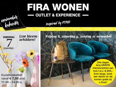 FIRA WONEN spectaculaire activiteiten in de maand november 