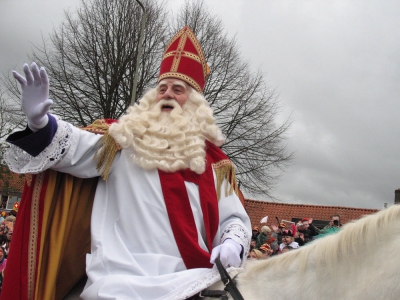 Intocht en route Sinterklaas in Ermelo