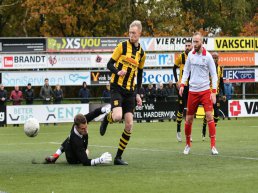 DVS'33 Ermelo loopt averij op tegen Barendrecht na direct vertrek trainer (wedstrijdverslag)