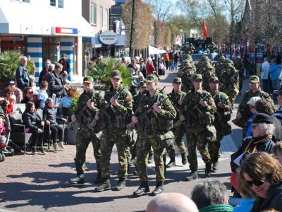 Reconstructie bevrijding 1945 Putterweg-‘t Weitje in Ermelo