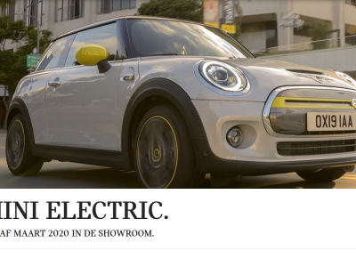 MINI electric vanaf 20 maart 2020 in de showroom