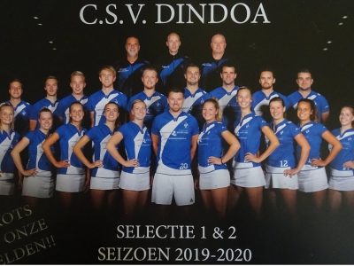 Trainers selectie verlengen contract met Dindoa