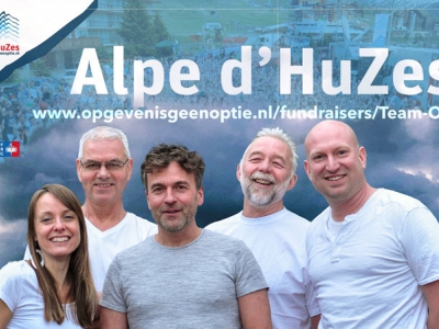 Grote Radio inzamelingsactie op VeluweFM van Team Ooit voor Alpe d’HuZes 