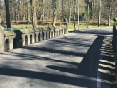 Restauratie twee monumentale bruggen bij kasteel Staverden 