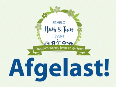 Huis & Tuin Event 2020 Ermelo afgelast  