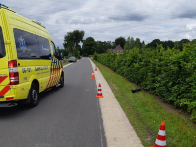 Auto doorgereden na ongeluk in Ermelo