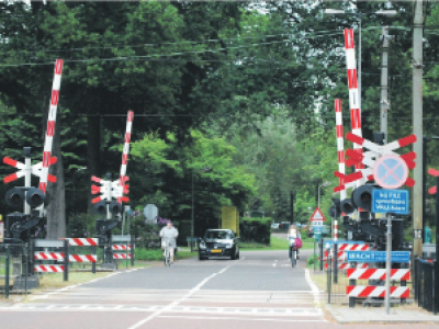 Werkzaamheden aan het spoor in Ermelo