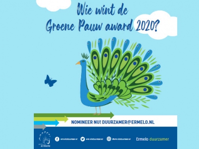 Gezocht: nominaties Groene Pauw award 2020
