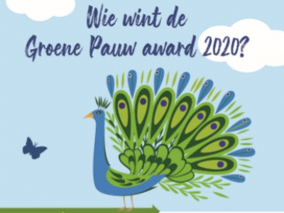 Vijf genomineerden voor de Groene Pauw Award 2020