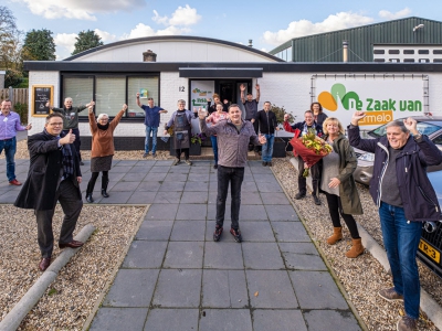 Vrijwilligers De Zaak van Ermelo winnen Groene Pauw Award 2020