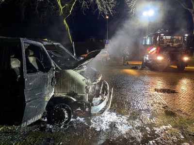 Brand in een Volkswagen bestelbus op de Struikakkers in Ermelo  - Gouden Tip 10.000 euro!