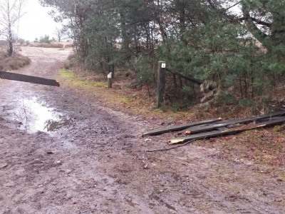 Vernieling van meerdere hekken in Ermelo