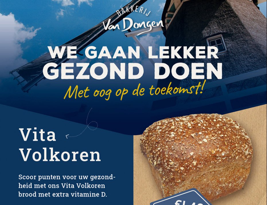 Vita Volkoren brood met extra vitamine D