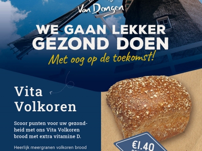 Vita Volkoren brood met extra vitamine D