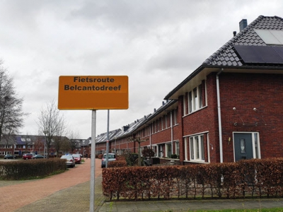 Nieuw fietspad tussen Waterplassteeg en de Operadreef in de route tussen Harderwijk en Ermelo West