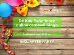 Dé Kok Experience online carnaval bingo