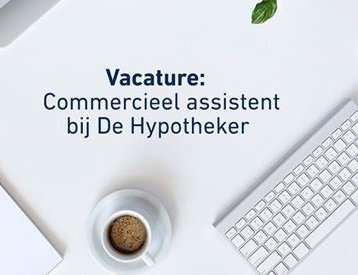 Vacature Junior Commercieel Assistent (16-20 uur)