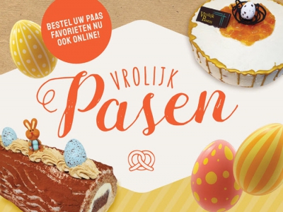 Bestel uw Paas favorieten nu ook online bij Bakkerij van Dongen