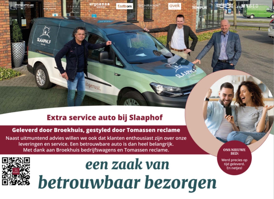 Extra service auto bij Slaaphof Harderwijk