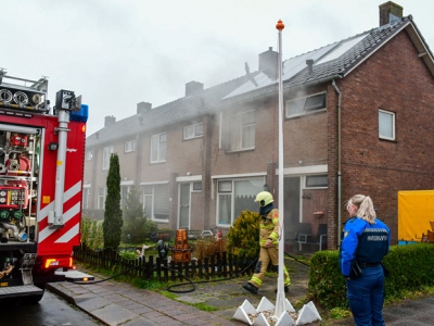 Brand in een woning op de Hoge Eng in Ermelo