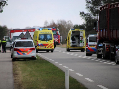 Ongeval op de Flevoweg (N302) in Ermelo