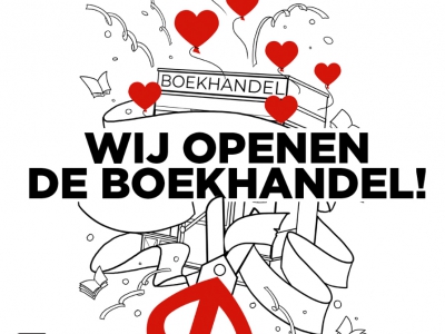 Jan Brokken heropent boekhandel Riemer & Walinga in Ermelo