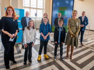 Muziekakkoord Noordwest Veluwe ondertekend, Erevoorzitter Koningin Máxima neemt vlag in ontvangst