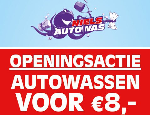 Openingsactie Niels Autowas verlengd!