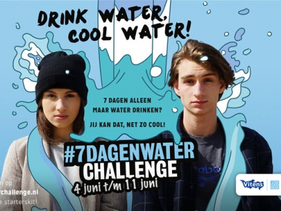 Jaarlijkse #7dagenwaterchallenge gaat weer van start