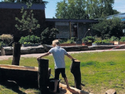 Sloop voormalig pand Kledingbank in Ermelo