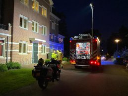 Woningbrand in wooncomplex op Veldwijk in Ermelo