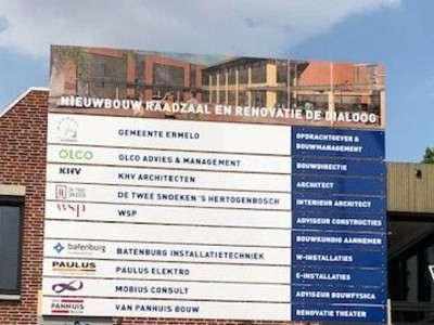 Start renovatie theaterzaal de Dialoog in Ermelo