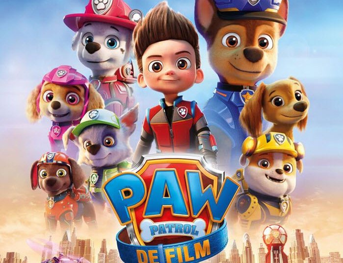 Peuter- en kleuterbios Paw Patrol: De Film