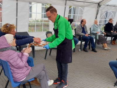 Stroopwafelconcert bij Woonvorm Regenboogh in Ermelo