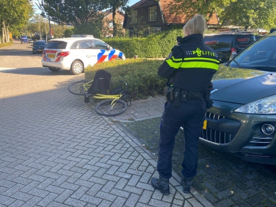 Ongeval met fietser op de Dokter van Dalelaan in Ermelo