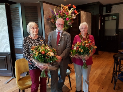 Uitreiking Koninklijke Onderscheidingen aan Gerry en Truus