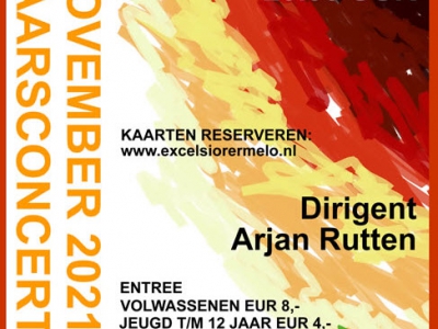 Najaarsconcert Excelsior 20 november 2021