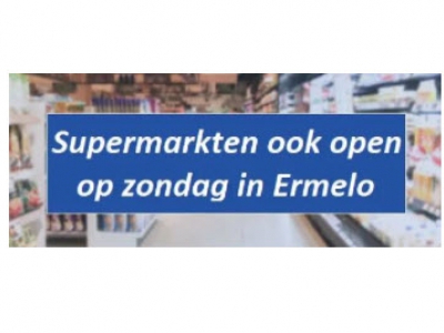 Groep Ermeloërs start petitie voor openstelling supermarkten op zondagmiddagen