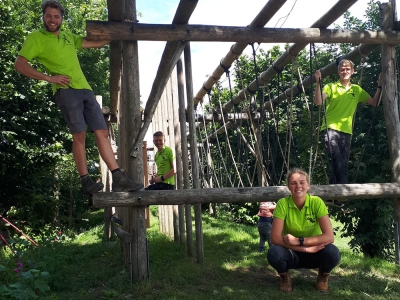 Verleg je grenzen tijdens het Obstacle Family Run Parcours