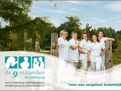 Kraamzorg de 9 maanden is op zoek naar een kraamverzorgende