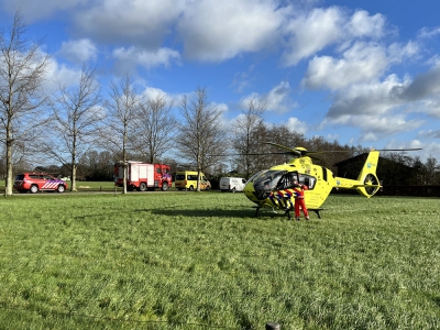 Ernstig bedrijfsongeval in buitengebied van Ermelo