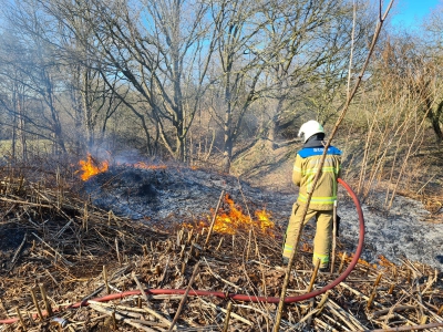 Getuigenoproep: brand op braakliggend terrein bij EFC'58 in Ermelo