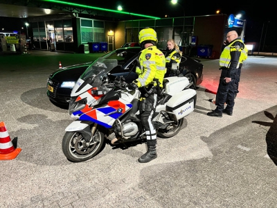 Politie- en verkeerscontrole in Harderwijk en Ermelo