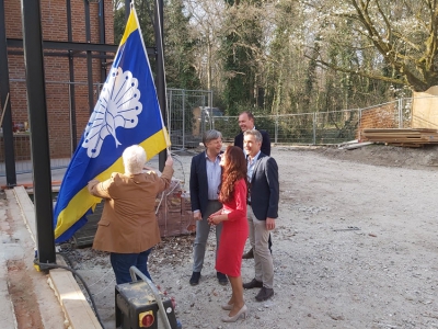 Hoogste punt bouw nieuwe Dialoog bereikt