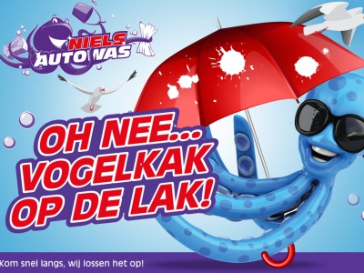 Kak! Vogelpoep op je autolak…