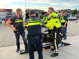 Grote politiecontrole in Ermelo en Harderwijk